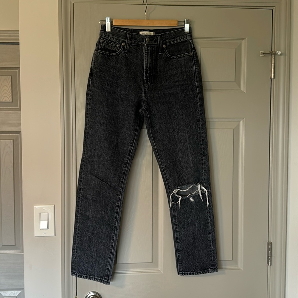 Madewell The Perfect Vintage Jean Size 25 Black